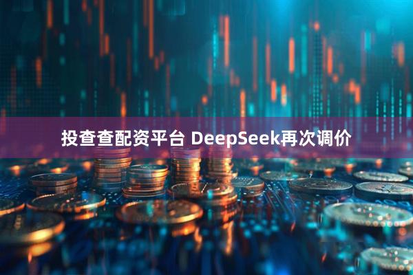 投查查配资平台 DeepSeek再次调价